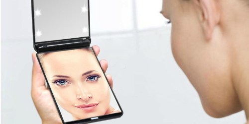 Amazon: HotLife LED Lighted Makeup Mirror Just $7.94