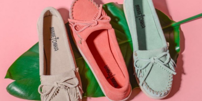 Zulily: Over 50% Off Minnetonka Canvas Moccasins
