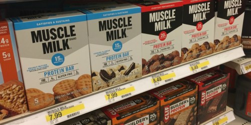 Target Shoppers! 50% Off Muscle Milk Protein Bars (No Coupons Needed)