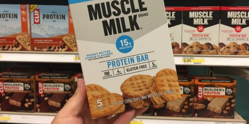 Print NOW! High Value $2/1 Muscle Milk Coupon = 5-Count Protein Bars $1.99 at Target