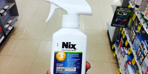 $2/1 Nix Product Coupon = Lice Control Spray ONLY 99¢ at Rite Aid (After Points)