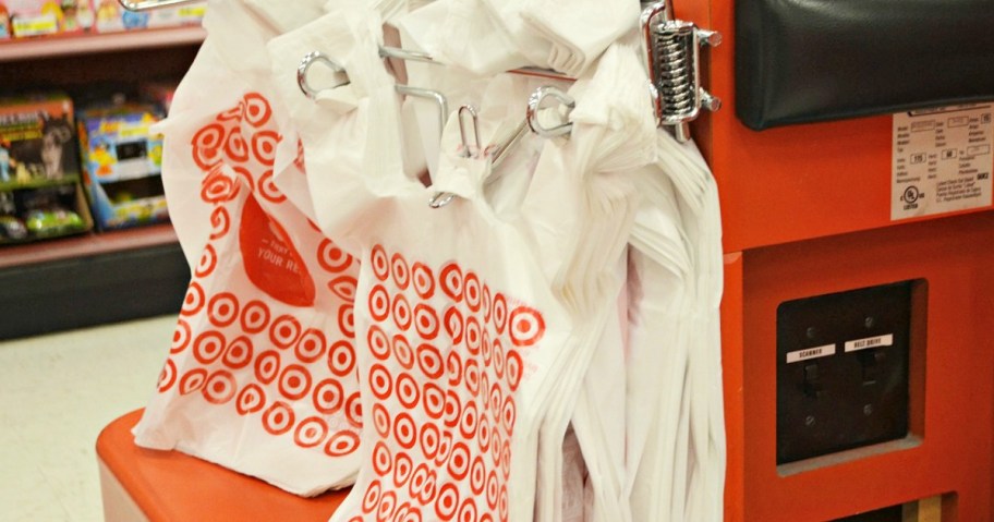 target bags at checkout