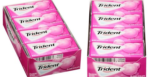 Amazon: Trident Sugar-Free Bubble Gum 12-Pack Just $5.78 Shipped