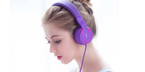 Amazon: Ailihen Foldable  Headphones w/ Microphone Just $13.99 (Great Reviews)