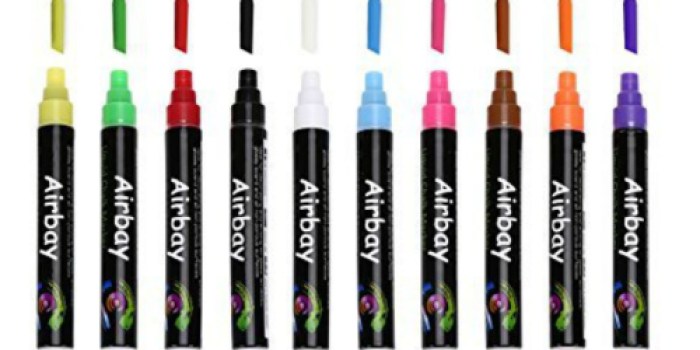 Amazon: Airbay Liquid Chalk Markers 10-Count Package Only $8.34
