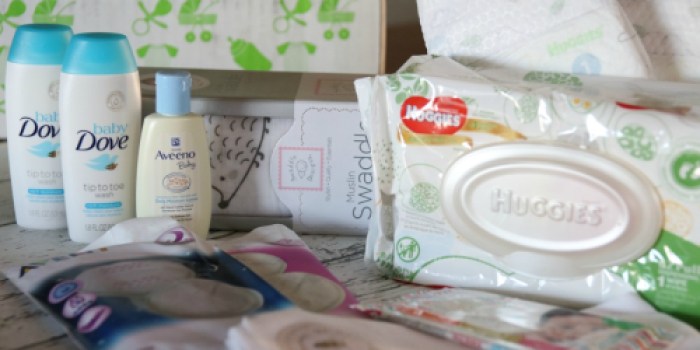 Free Amazon Baby Welcome Box Filled w/ Wipes, Diapers, Blanket, Bottle & More ($35 Value)