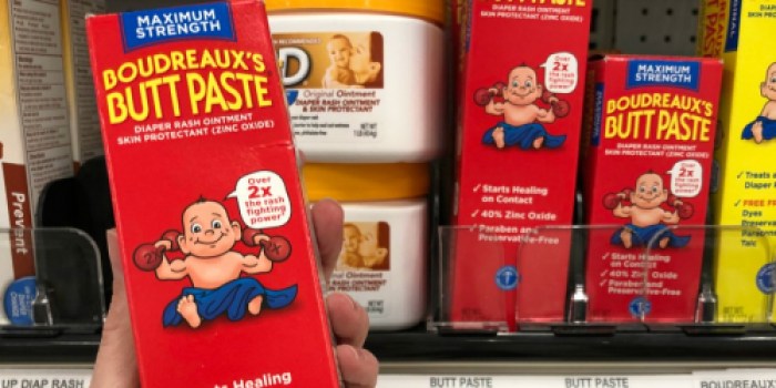Amazon: Boudreaux’s Butt Paste Diaper Rash Ointment Only $3.67 Shipped