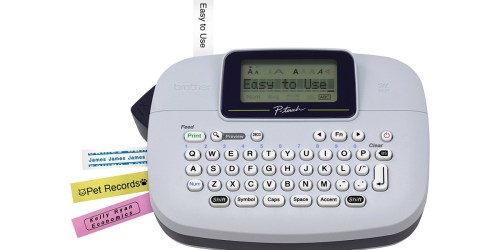 Brother P-Touch Personal Label Maker As Low As $9.54 (Regularly $30)