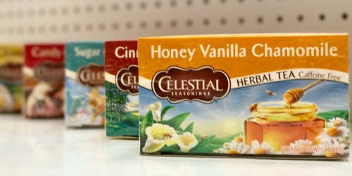 High Value $1/1 Celestial Seasonings Coupon = Herbal Tea 20-Count Only 44¢ at Target