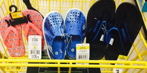 Dollar General Shoppers! Unadvertised 90% Off Summer Apparel & Shoes = 20¢ Flip Flops