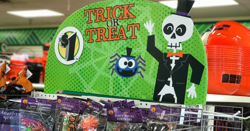 Dollar Tree Halloween display 