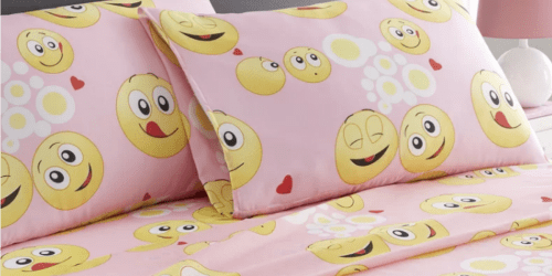 Emoji Twin Sheet Sets Just $16.92 (Regularly $49)