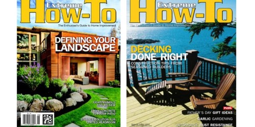 Extreme How-To Magazine One Year Subscription Only $6.99 Shipped (Regularly $45)