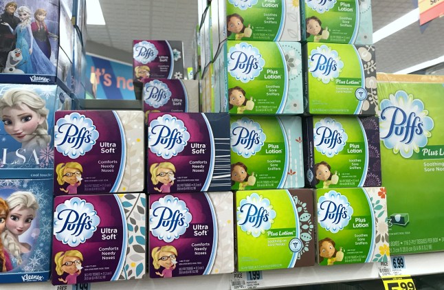 Rite Aid Puffs Facial Tissues