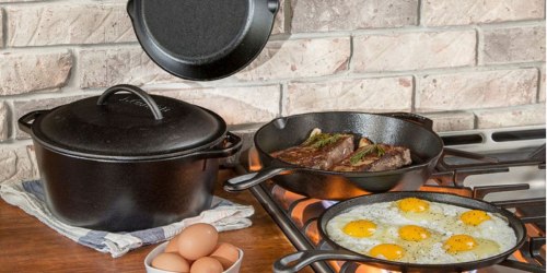 Kohl’s Cardholders: 5 Piece Cast-Iron Cookware Set $62.99 Shipped + $10 Kohl’s Cash (Regularly $120)