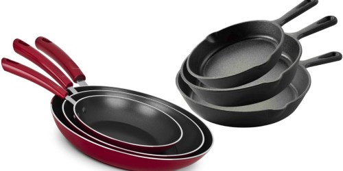 Walmart.com: Mainstays 3-Piece Nonstick Fry Pan Set Just $9.97 + More