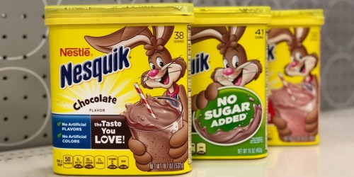 WOW! Over 40% off Nestlé Nesquik Powder Canisters at Target