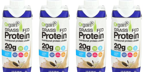 Amazon Prime: Orgain Protein Shake 12-Pack Only $12.48 Shipped (Just $1.04 Each)