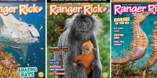 Ranger Rick Magazine ONLY $10 Per Year (Just 99¢ Per Issue)