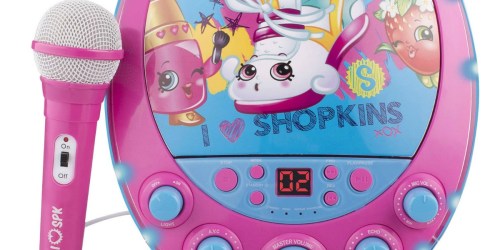 Walmart.com: Shopkins Flashing Light Karaoke Machine Just $18.97 (Regularly $50) + More