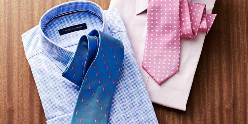 Macy’s: Tommy Hilfiger Mens Dress Shirts Just $16.79 (Regularly $70) & More
