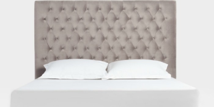 Cost Plus World Market: Tufted Queen Headboard As Low As $113 (Regularly $300) + More