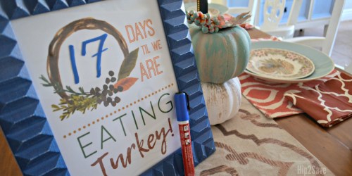 FREE Printable Thanksgiving Countdown & Art Prints