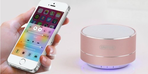 Amazon: UNITEK Portable Bluetooth Speaker Only $10.94