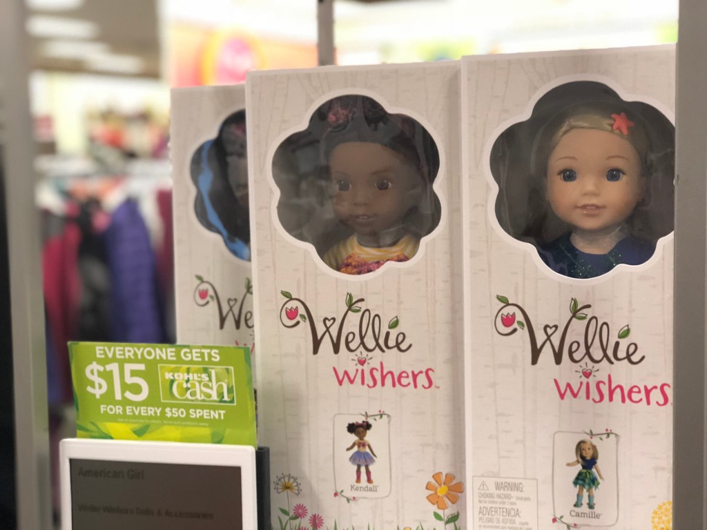 american girl doll wellie wishers kohls