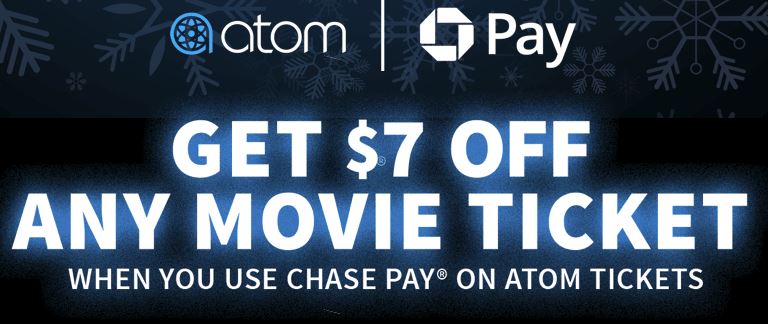 atom tickets chase pay