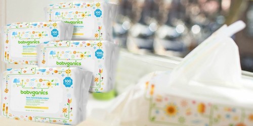 Amazon Prime: Babyganics Face, Hand & Baby Wipes 600-Count Only $12.96 Shipped