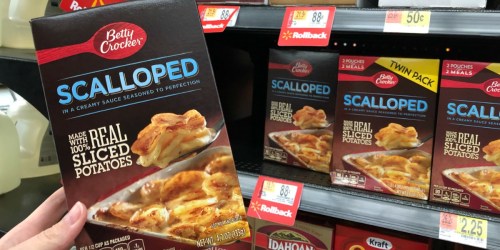 Walmart: Betty Crocker Scalloped Potatoes ONLY 63¢