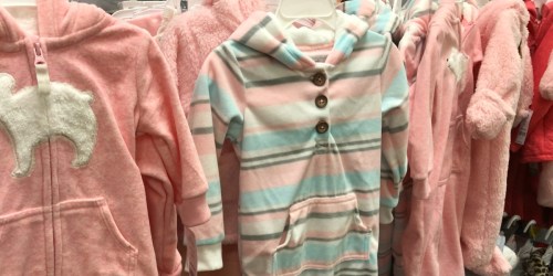 JCPenney.com: Carter’s Hooded Jumpsuits Only $4.89 (Regularly $20) & More