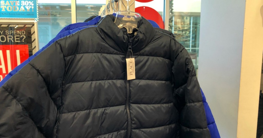 the childrens place puffer jackets