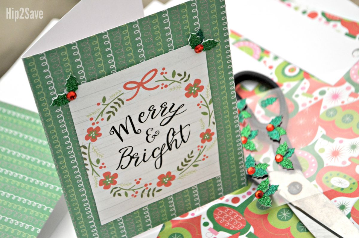 Merry & Bright printable sign