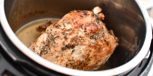 Cook a Crispy Instant Pot Turkey Breast in Under an Hour