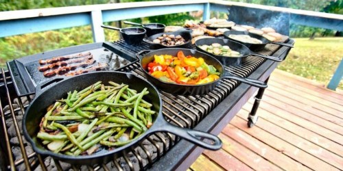 Walmart.com: Ozark Trail 3 Piece Cast Iron Griddle & Skillet Set Just $12 + More