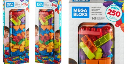Walmart.com: Mega Bloks Build ‘n Create 250 Piece Set Just $20 (Regularly $50)