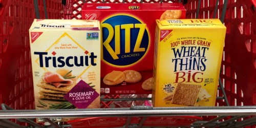 Target: Triscuit & Wheat Thin Crackers Just $1.18 Each + More