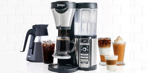 Ninja Coffee Bar Brewer w/ Carafe, Tumbler + Frother $84.99 Shipped & Earn $15 Kohl’s Cash