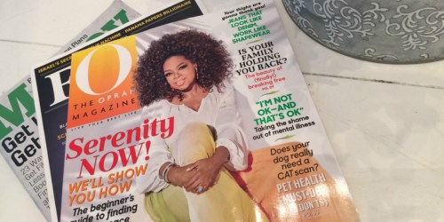 FREE O, The Oprah Magazine Subscription