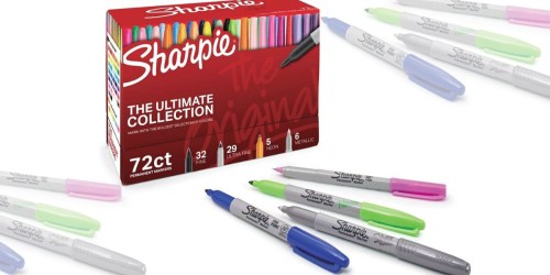 Sharpie 72-Piece Fine Point Assorted Colors Only $29.99 Shipped (Regularly $70)