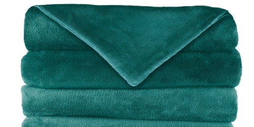 Walmart.com: Sunbeam Electric Heated Fleece Throw Just $19