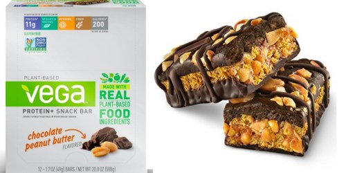 Amazon: Vega Protein+ Snack Bars 12-Count Just $11.08 Shipped (Only 92¢ Per Bar)