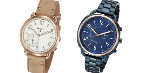Amazon: Women’s Fossil Gen 2 Leather Hybrid Smartwatch Just $58.90 Shipped (Regularly $155)
