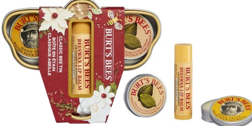 Amazon: Burt’s Bees Classic Bee Tin Holiday Gift Set ONLY $4.72 Shipped + More