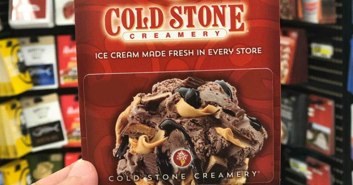 Cold Stone Creamery Gift Card