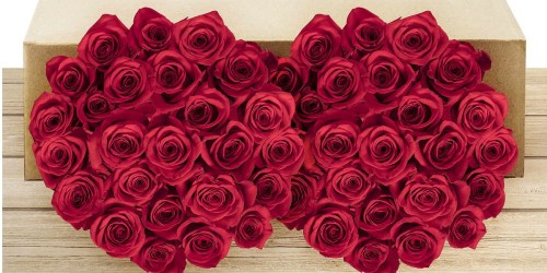 Costco.com: 50 Red Roses Only $49.99 Shipped (Order NOW for Valentine’s Day)