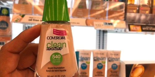 80% Off CoverGirl Clean Foundation at Rite Aid (After Rewards & Cash Back)