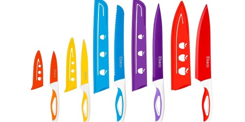 Amazon: Ebaco 10-Piece Kitchen Knife Set Just $9.29